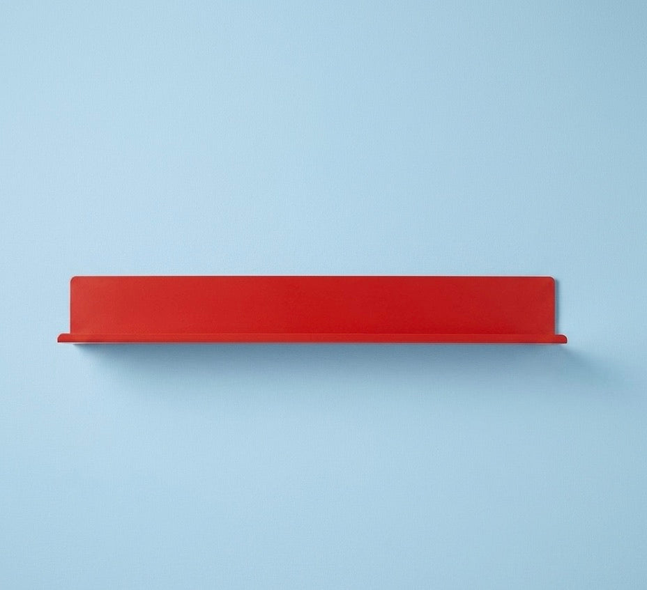 Lip Shelf in Red on blue background, Little Nomad