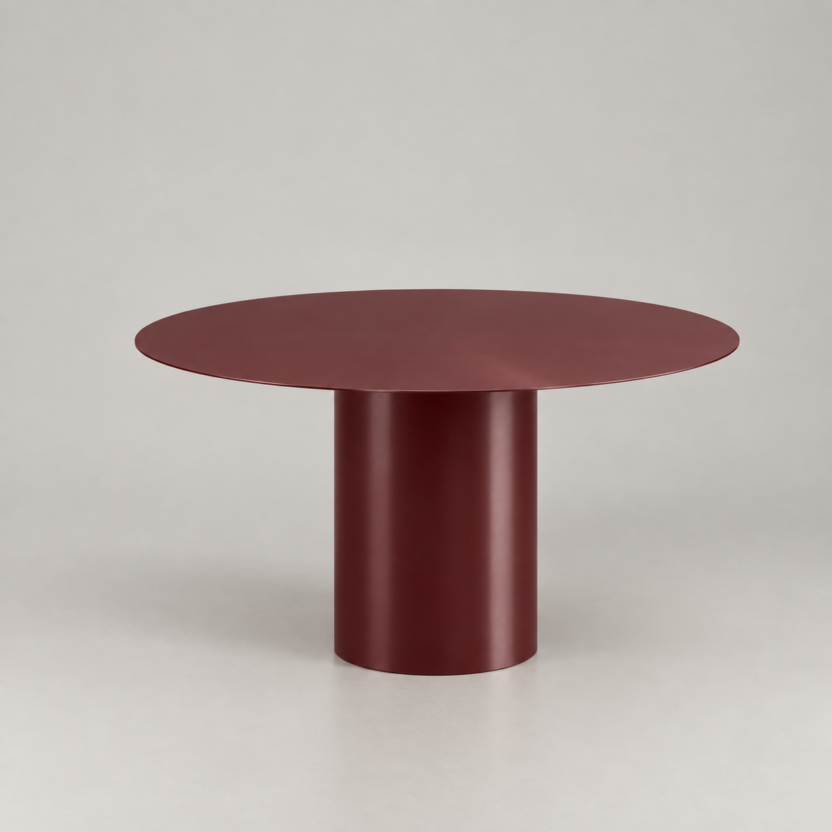 Monte Carlo side table in Burgundy
